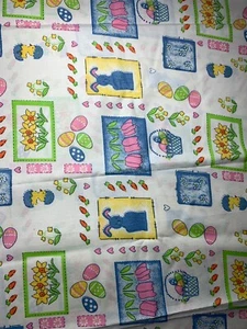 Vintage Easter Fabric - By The Yard - Picture 1 of 4