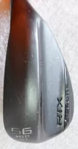 CLEVELAND RTX ZIPCORE BLACK SATIN EDGE 56 MID 10 - TTDG SPINNER WEDGE TOUR ISSUE - Picture 1 of 5