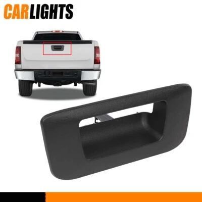 Tailgate Handle Bezel Exterior New Fit For 2007-13 Chevrolet Silverado 1500 2500 Foto 1 de 4