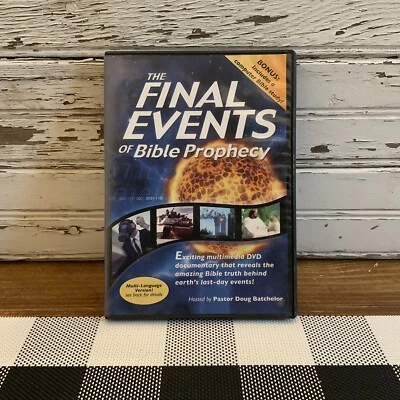 The Final Events of Bible Prophecy | DVD In VGC | Religious - Image 1 of 4