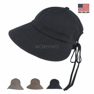 Wide Brim Bucket Cloche Hat Packable Beach UV Sun Travel Casual Womens Summer - Picture 1 of 19