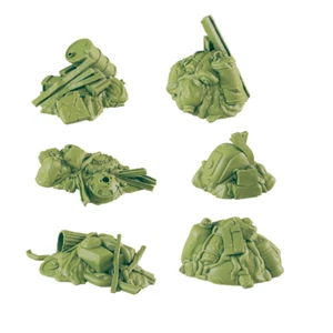 EC3D Beyond Badland Junk Piles X6 28mm Project Z Fallout Stargrave  - Picture 1 of 10