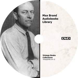 * ULTIMATE MAX BRAND WESTERN COLLECTION * 14 AUDIOBOOKS on MP3 DVD * AUDIO BOOKS - Imagen 1 de 1