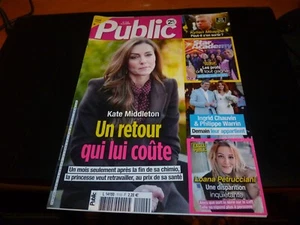 Revue "PUBLIC N°1110 - 2024" Kate MIDDLETON, Kylian MBAPPE, Ingrid CHAUVIN - Bild 1 von 1