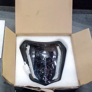 66W LED Headlight with DRL For 2017-2024 EXC XCW 250 350 450 500 SMC-R 690 - Picture 1 of 6