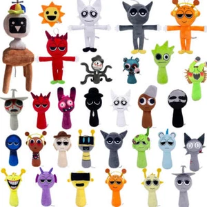 Sprunki Incredibox Plush Toy Cartoon Pillow Stuffed Doll Gift for Kids - Picture 1 of 71