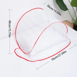 Head Mosquito Cover   Anti Mosquito Net for Head Portable Camping Summer - Picture 1 of 19