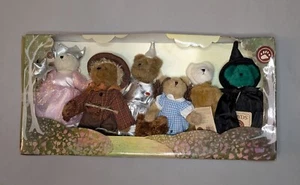 Boyds Bears Wizard Of Oz Collection 6 Piece Jointed Plush Set 567934 In Box READ - Picture 1 of 11