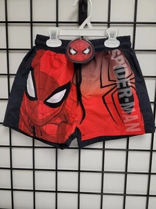 Marvel Spider-Man Kids Swim Trunks Size 8 - Picture 1 of 2