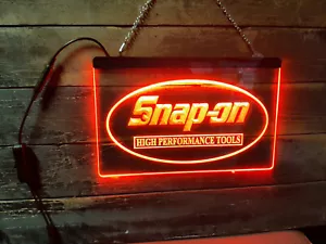 LED LIGHT UP SNAP ON-TOOLS SIGN - Picture 1 of 1