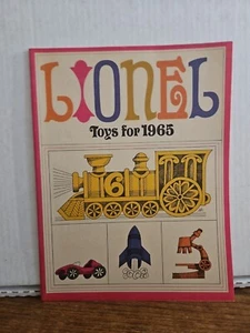 LIONEL 1965 MODEL TRAIN AND ACCESSORIES TOYS AND LEARNING CATALOG LNLCAT1965 - Picture 1 of 7