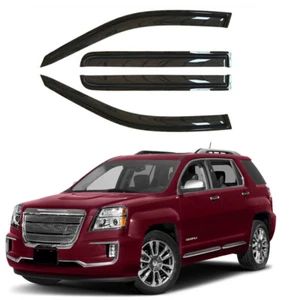 Visera de ventana para GMC Terrain 2010-2017 protectores de lluvia laterales deflector de viento 4 piezas - Imagen 1 de 6