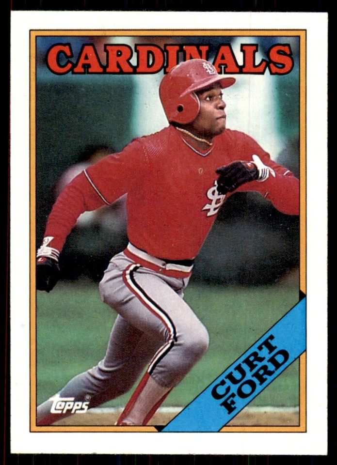 1988 Topps Curt Ford Baseball Cards #612 - Image 1 of 2