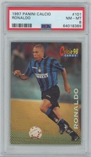 1997-98 RONALDO PANINI calcio #101 Inter Milano PSA8 NEAR MINT-MINT Soccer Card