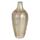 Vase White Crystal 15 X 15 X 33 Cm