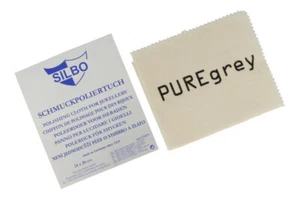 Silbo paño de yeso de plata paño de pulido de joyas paño de pulido Made in Germany - Imagen 1 de 2