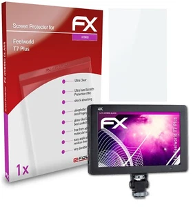 atFoliX Pellicola Vetro per Feelworld T7 Plus 9H Armatura di protezione - Afbeelding 1 van 4