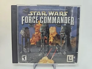 Star Wars: Force Commander 2000 LucasArts estrategia en tiempo real (2) CD-ROM juego PC - Imagen 1 de 2