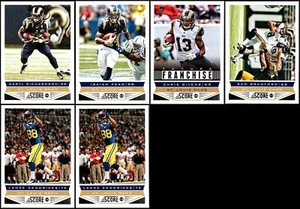 2013 Score St. Louis Rams (6) Card Lot - EXCLUSIVE & RARE – ACT TODAY! - Picture 1 of 2