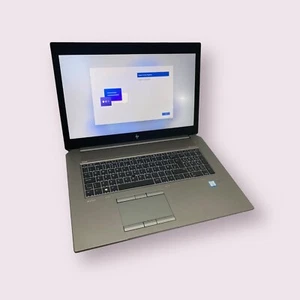HP ZBook 17 G6 17.3" CAD Windows 11 Laptop Core i7-9850H RTX 3000, 256GB, 32GB - Picture 1 of 13
