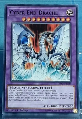 Yugioh - Cyber End-Drache -  LEDD-DEB25 - Common - Legendary Dragon Deck - DE/NM - Bild 1 von 4