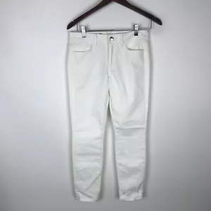 Jeans Joe's Blanco Delgado Delgado Tobillo Frente Plano Informal Hampton Talla 2/26 - Imagen 1 de 5