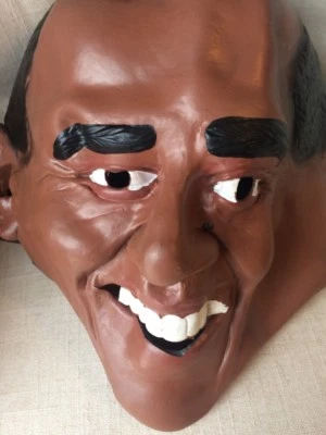 President Barack Obama Political Democrat Costume Mask Adult Halloween - Image 1 of 4