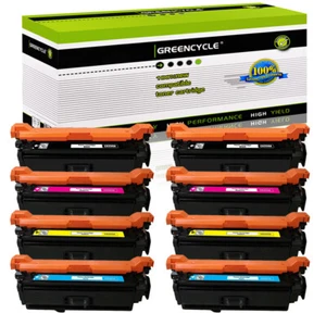 8× CE250A-253A Toner Cartridge fit for HP Color LaserJet CM3530 CM3530fs Printer - Picture 1 of 12