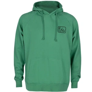 Fintech Wanted Bass Point Breeze Fleece Pullover Hoodie - Frosty Spruce - Picture 1 of 4
