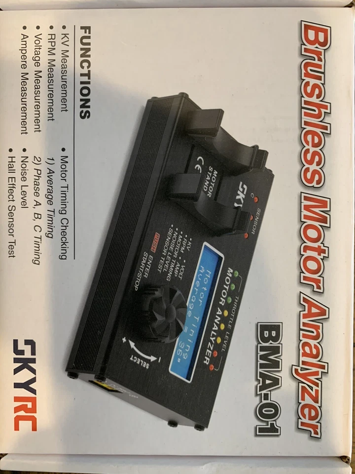 SkyRC BMA-01 Brushless Motor Analyzer Brand New!! - Image 1 of 1