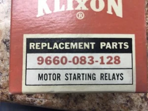 Klixon Motor Starting Relay 9660-083-128 - Picture 1 of 4