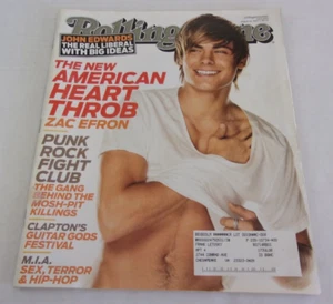 Used Rolling Stone Magazine #1033 August 23 2007 Zac Efron Cover - Bild 1 von 2