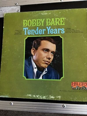 Bobby Bare-“Tender Years” Vinyl LP VG Hilltop Records 1965 OG - Image 1 of 3