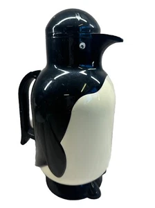 Metrokane Penguin Jerry 11" Caraffa Thermos 1 quarto Googley Eyes vintage anni '80 - Foto 1 di 15