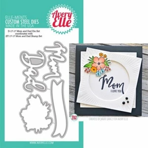 Muere Avery Elle Elle-Ments - mamá y papá D1717 - Imagen 1 de 4