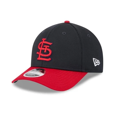 Men's New Era  Red/Black St. Louis Cardinals 2025 Batting Practice 9FORTY - Image 1 of 4