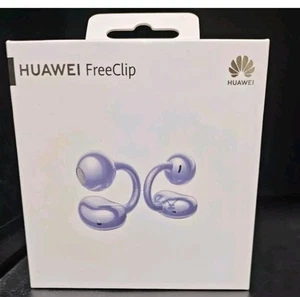 Huawei FreeClip Clip-on Écouteurs Ouverts Écouteurs Violet avec Microphone IP54 - Photo 1 sur 3