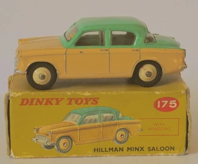 Dinky Toys Nº175 Hillman Minx Sedán Coche (1958-1961). P&P gratis Reino Unido. Foto 1 de 4