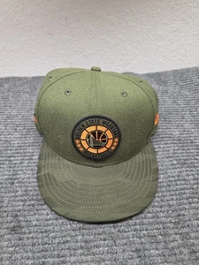 New Era 9FIFTY NBA Golden State Warriors Army Green Camouflage Snap Back Cap NEW - Picture 1 of 8