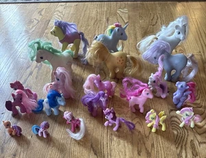 Konvolut 21 My Little Pony verschiedene Größen, Vintage 6 große 15 kleinere - Bild 1 von 6