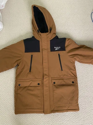 Black And Brown Reebok Winter Jacket - Image 1 of 4