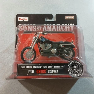 2006 Maisto Harley Davidson Sons Of Anarchy Filip Chibs Telford 1:18 SEALED  - Picture 1 of 8