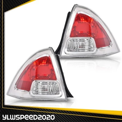 Luz trasera apta para Ford Fusion 2006 2007 2008 2009 cromo lámpara lateral izquierda derecha Foto 1 de 4