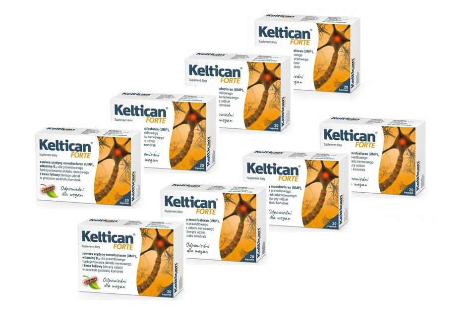 Neu KELTICAN Forte Kapseln 160 St - PZN 16866753 B12 Folsäure Nervensystems