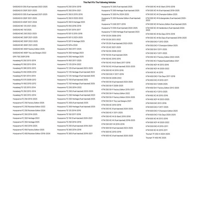 Kit de rotor de freno de tifón flotante de gran tamaño Tusk, delantero 270 mm para Husaberg FE 450 Foto 1 de 4