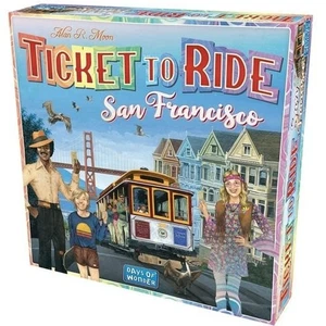 Brand New in Package Ticket to Ride San Francisco Strategy Board Game. - Picture 1 of 3