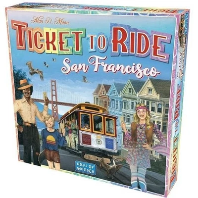 Brand New in Package Ticket to Ride San Francisco Strategy Board Game. - Image 1 of 3