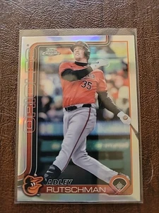 2025 Topps Chrome Refractor Adley Rutschman #271 - Baltimore Orioles - Bild 1 von 4