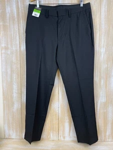 Neu mit Etikett Kenneth Cole Reaction Techni-Cole Performance Herrenhose schwarz schmale Passform 36 x 30 - Bild 1 von 8
