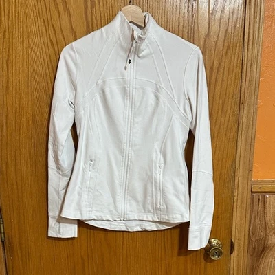 Chaqueta Lululemon Define talla 8 blanco ópalo Foto 1 de 4